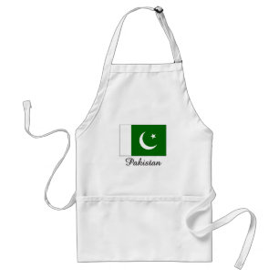 Pakistan flaggadesign förkläde