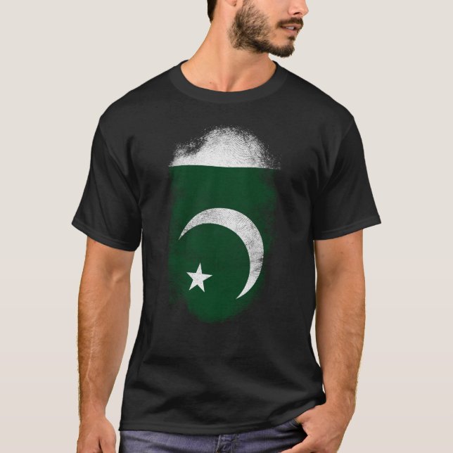 Pakistan flaggasouvenir - bekymrad pakistanier t shirt (Framsida)