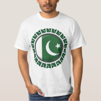 Pakistan Flaggor: stolt utspelat T-Shirt