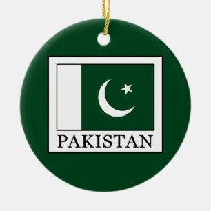 Pakistan Julgransprydnad Keramik