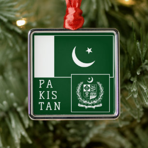 Pakistan Julgransprydnad Metall