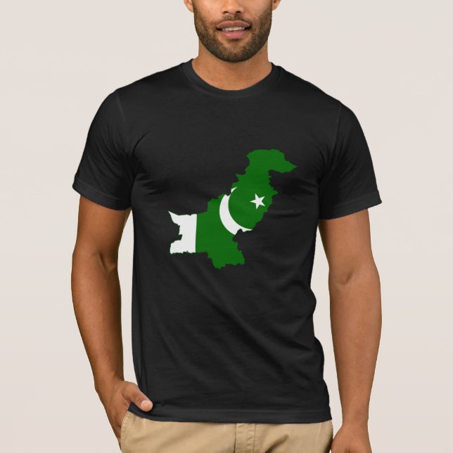 PAKISTAN KARTA T SHIRT (Framsida)
