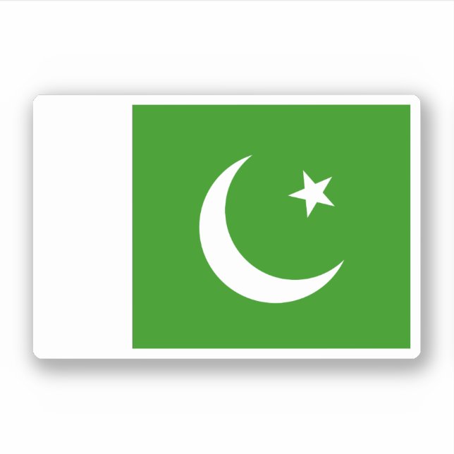 Pakistan Klistermärken (Framsida)