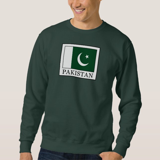 Pakistan Lång Ärmad Tröja (Framsida)