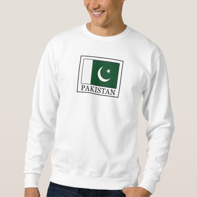 Pakistan Långärmad Tröja (Framsida)