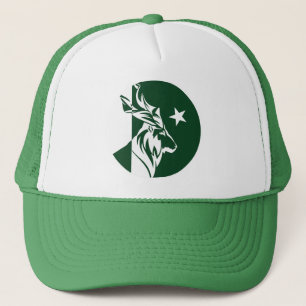 Pakistan Markhor Pakistan National Animal Flagga Keps