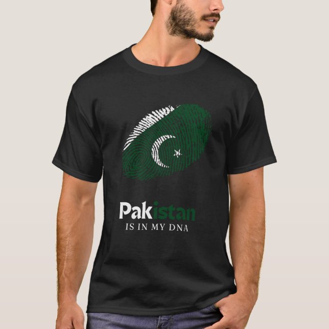 Pakistan: Mitt arv, mitt DNA T Shirt (Framsida)