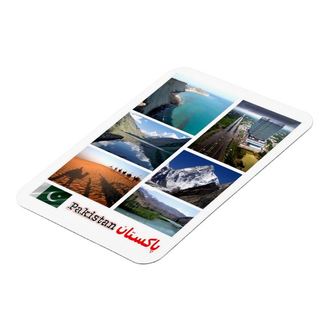 Pakistan - Mosaic - Magnet (Vänstra Sidan)