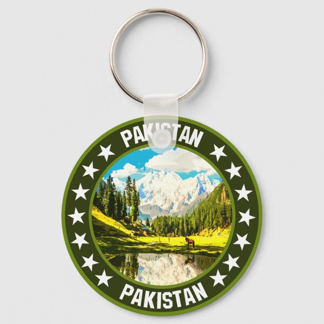Pakistan Nyckelring (Framsida)