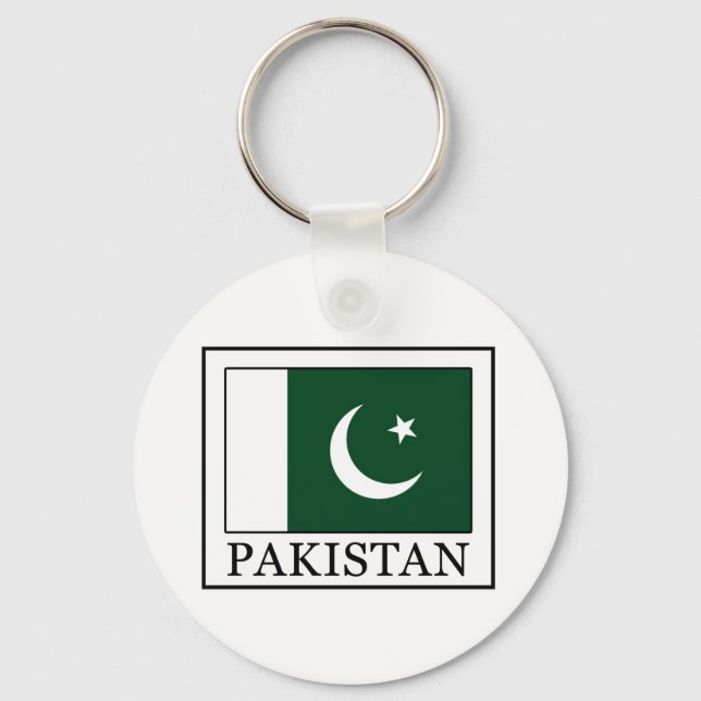 Pakistan Nyckelring (Framsida)