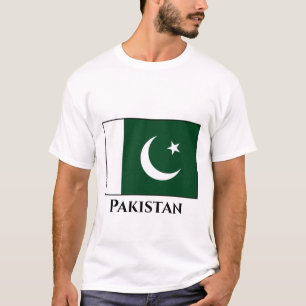 Pakistan (Pakistan) Flagga T Shirt