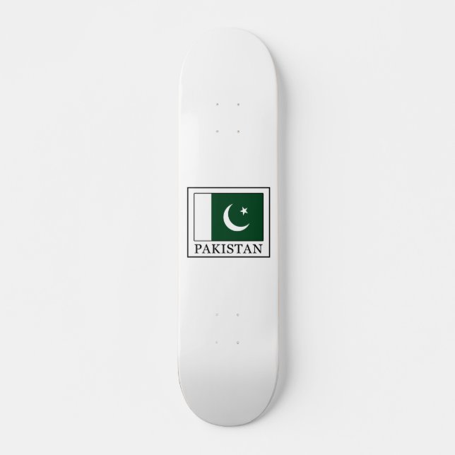 Pakistan Skateboard Bräda 20 Cm (Framsida)