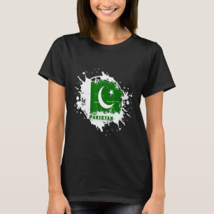 Pakistan stänk t shirt