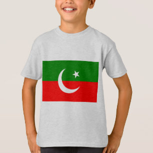 Pakistan Tehreek E Insaf, Colombia flagga Tee Shirt