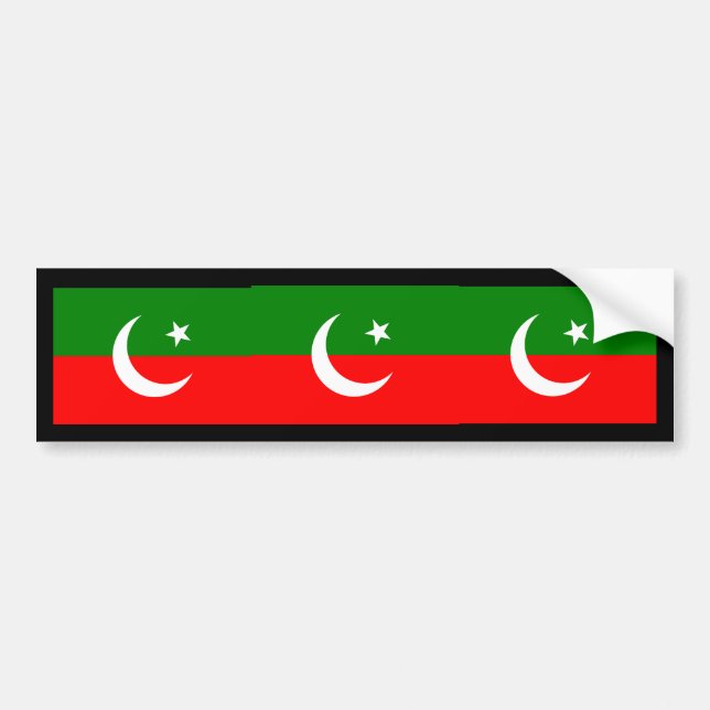 Pakistan Tehreek e Insaf, Pakistan Bildekal (Framsidan)