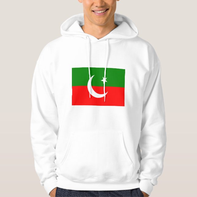 Pakistan Tehreek e Insaf, Pakistan Tröja Med Luva (Framsida)