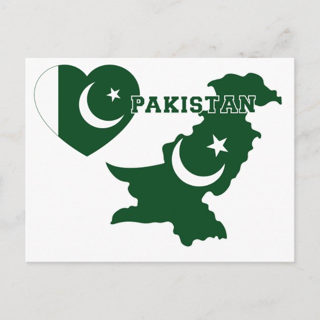 Pakistan Vykort (Framsida)