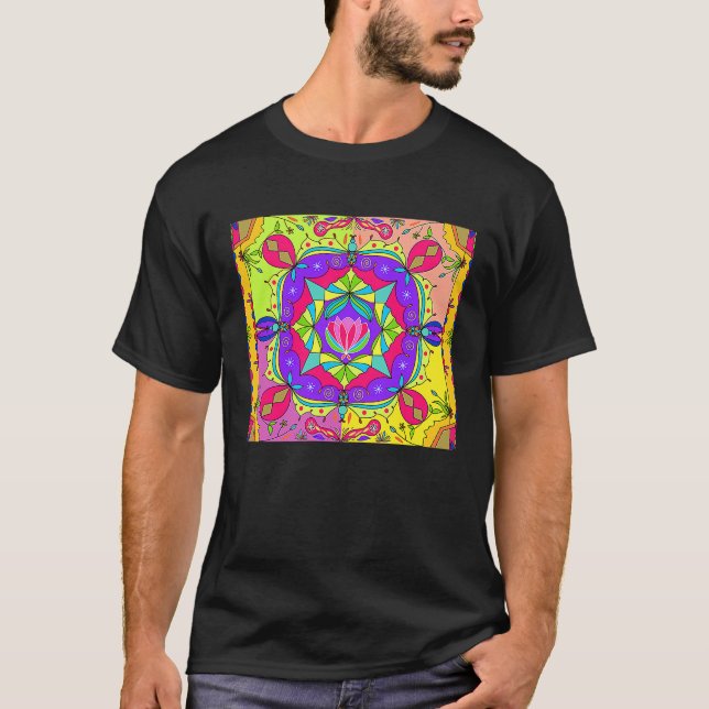 Pakistani Truck Aesthetic India South Indian Desi  T Shirt (Framsida)