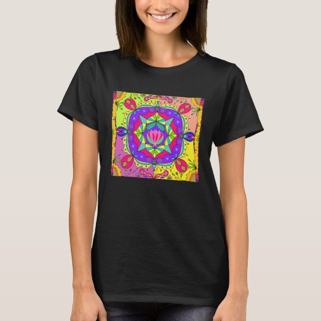 Pakistani Truck Aesthetic India South Indian Desi  T Shirt (Framsida)