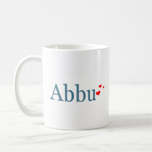 Pakistanier för Hindi för Urdu för Abbu pappafa Kaffemugg