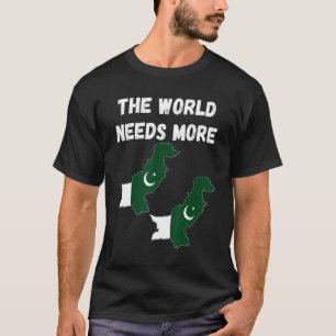 Pakistans befolkning och Fläkt behöver mer Pak T Shirt