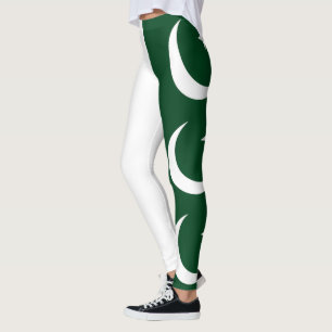 Pakistans flagga leggings