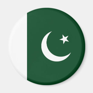 Pakistans flagga magnet