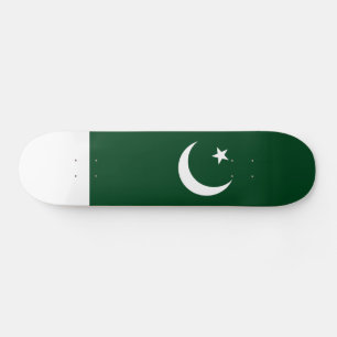 Pakistans flagga mini skateboard bräda 18,5 cm