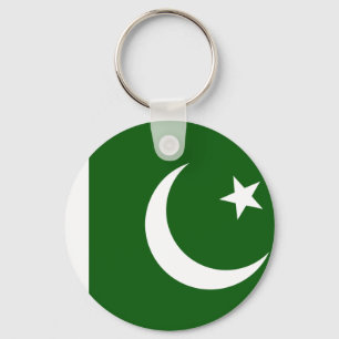 Pakistans flagga nyckelring