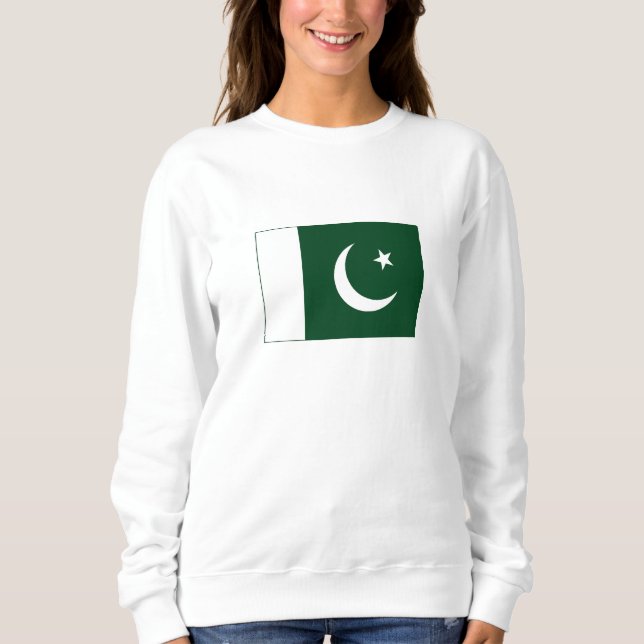 Pakistans flagga t shirt (Framsida)