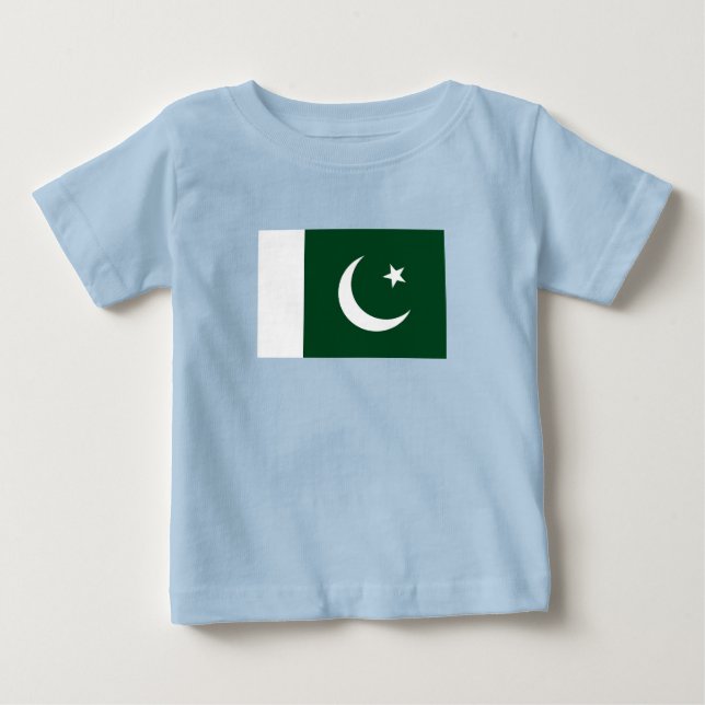 Pakistans flagga t shirt (Framsida)
