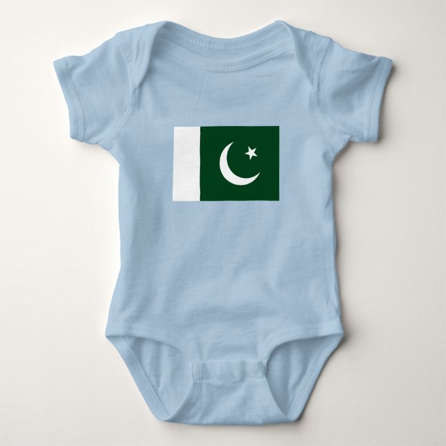 Pakistans flagga t shirt (Framsida)