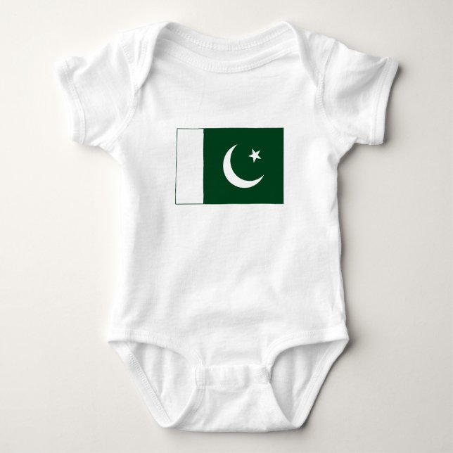 Pakistans flagga t shirt (Framsida)
