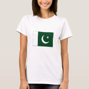 Pakistans flagga t shirt