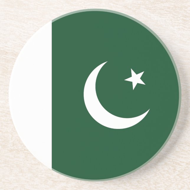 Pakistans flagga underlägg (Framsidan)