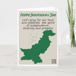 Pakistans självständighetsdag - Karta Kort