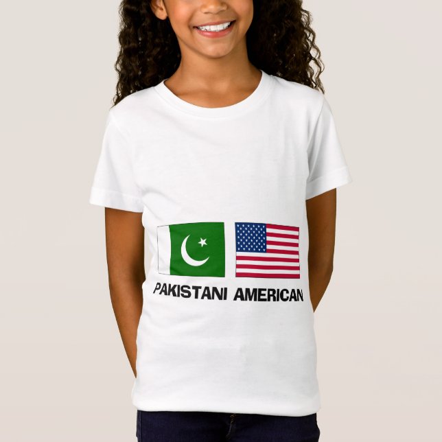 Pakistansk amerikan t shirt (Framsida)