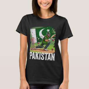 pakistansk cricketjersey 2024 manar, unga pojkar t shirt