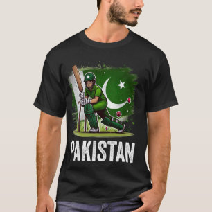 pakistansk cricketjersey 2024 manar, unga pojkar t shirt