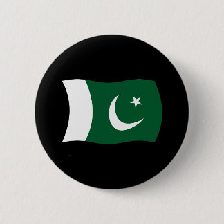Pakistansk flagga knapp
