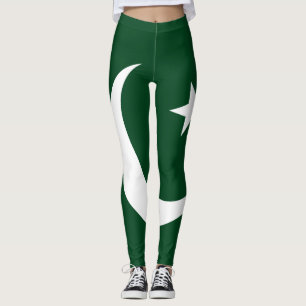 Pakistansk Flagga Leggings