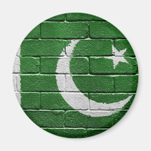 Pakistansk flagga magnet