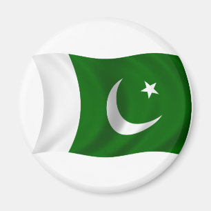Pakistansk flagga magnet