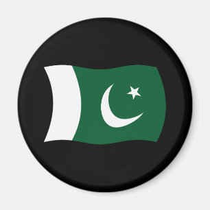 Pakistansk flaggmagnet magnet