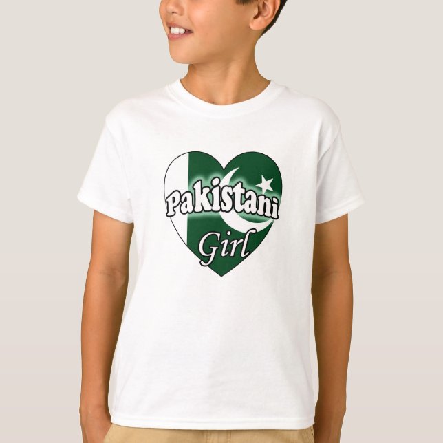Pakistansk flicka t shirt (Framsida)