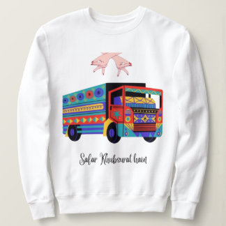 Pakistansk lastbilsdesign kulturell folkdesign t shirt