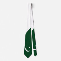 Pakistansk Manar Flagga Tie