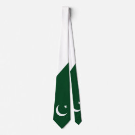 Pakistansk Manar Flagga Tie Slips