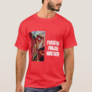 Pakistansk Punjabimustasch Tee Shirt