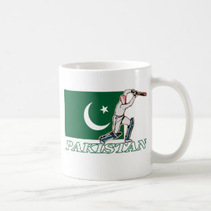 Pakistansk syrsaspelare kaffemugg